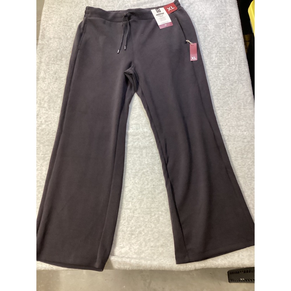 Members Mark Womens Sandwash‎ Wide Leg Pant Dark Gray XL New With Tags